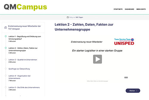 QMCampus interne kommunikation verbessern